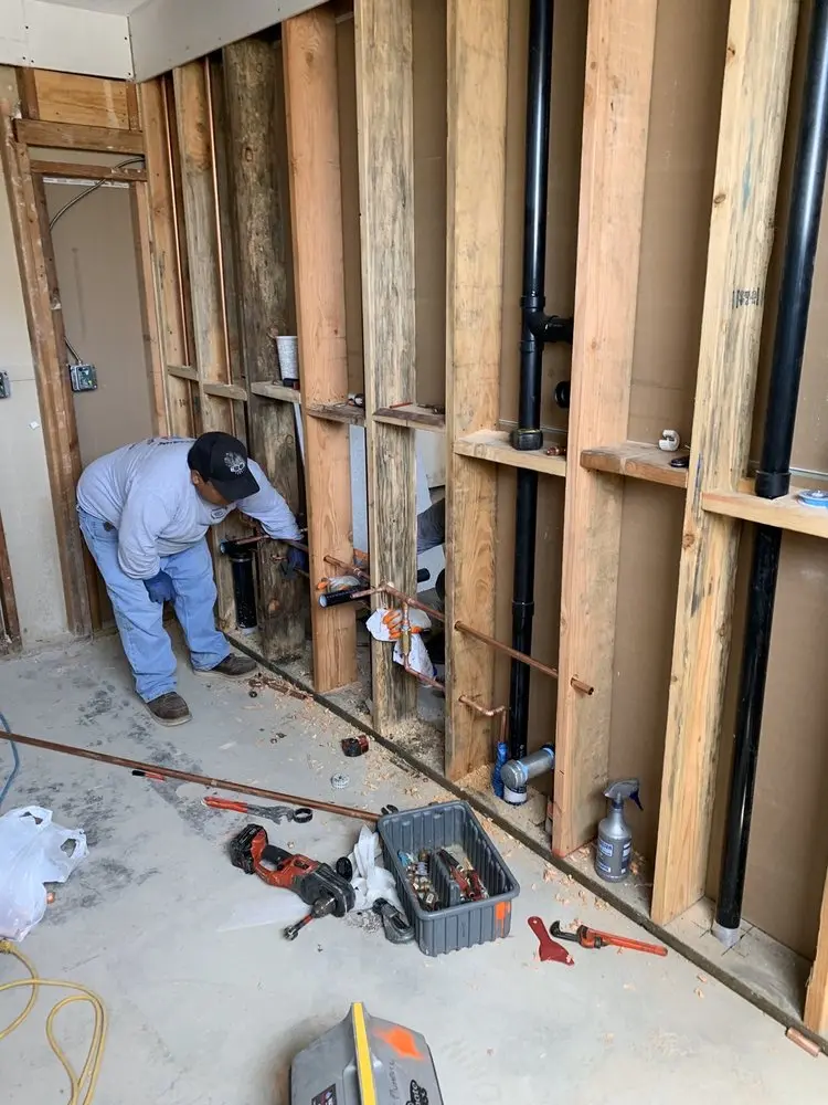 Commercial rough-in plumbing for Commercial Plumbing in Cave Creek